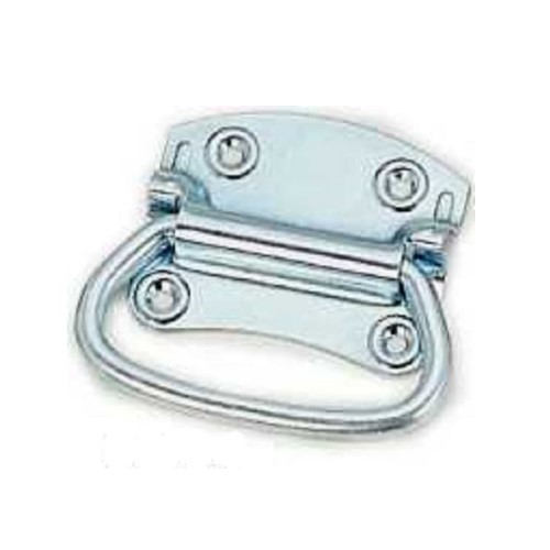 Chest Handle in Steel 90 Degree Stop Zinc Plated- 6046-1