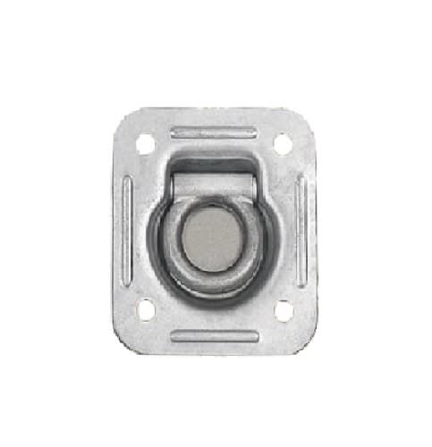 Square Recessed Rope Ring Steel Zinc Plated - 9037