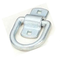 Steel Yellow Zinc Plated D Ring With forged Keeper - 9470