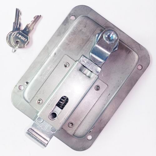 Locking Small Paddle Latch Stainless Steel Polished - 91397