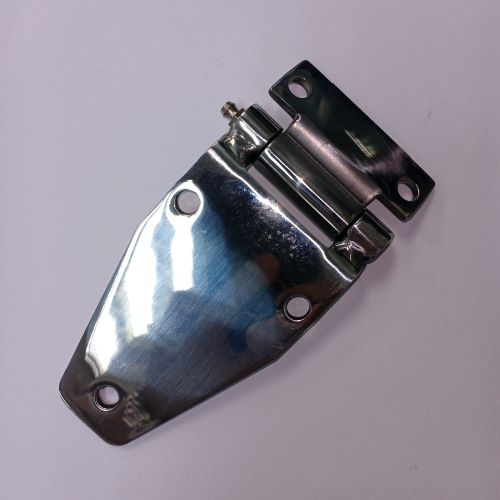 Strap Hinge Stainless Steel Polished W/ Grease Fitting - 9568