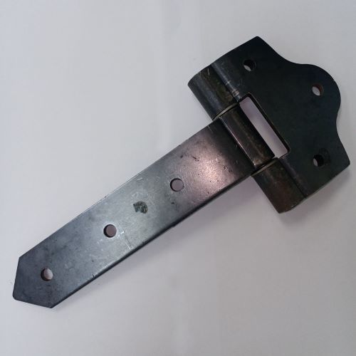 Strap Hinge Steel Black - 9162-8