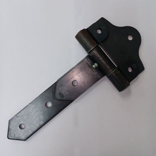 Strap Hinge Steel Black - 9162-8