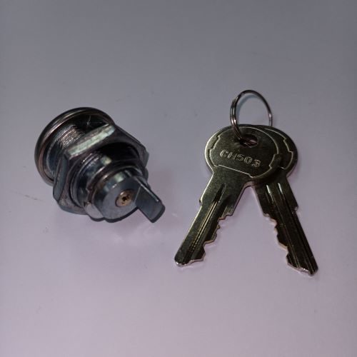 Cylinder and keys Zinc Alloy Zinc Plated W/2 Keys - 65299