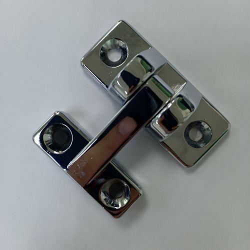 Mini Hinge Zinc Alloy Chrome - 6072-3