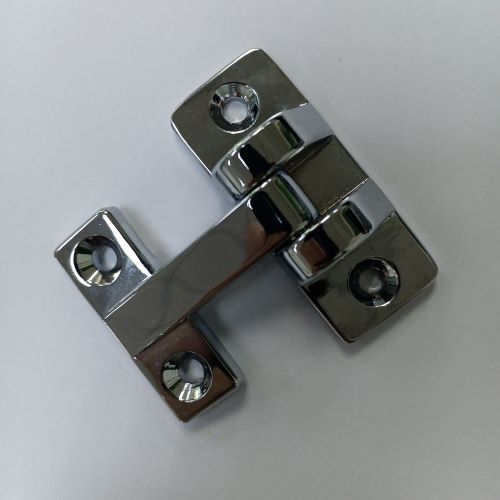 Mini Hinge Zinc Alloy Chrome - 6072-4