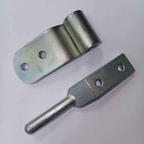 Steel Zinc Forged Gudgeon & Strap - 92050+61935