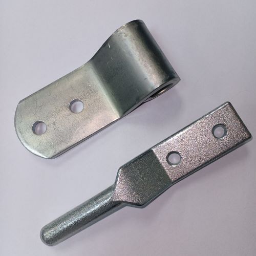 Steel Zinc Forged Gudgeon & Strap - 92050+61935