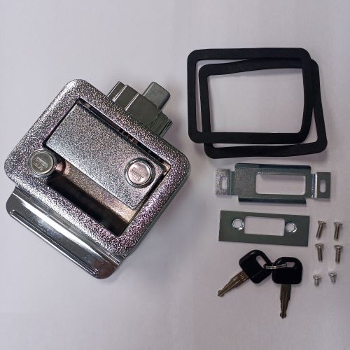 Locking Zinc Alloy Chrome Plated Paddle Latch - 91525